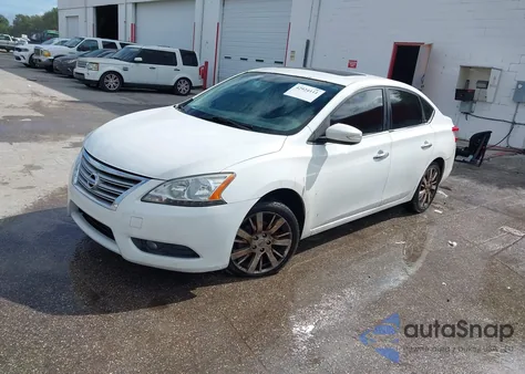 2014 Nissan Sentra Sl из США, поврежденный, VIN 3N1AB7AP3EY252036